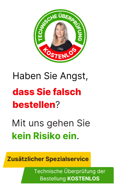 Technische Überprüfung der Bestellung KOSTENLOS