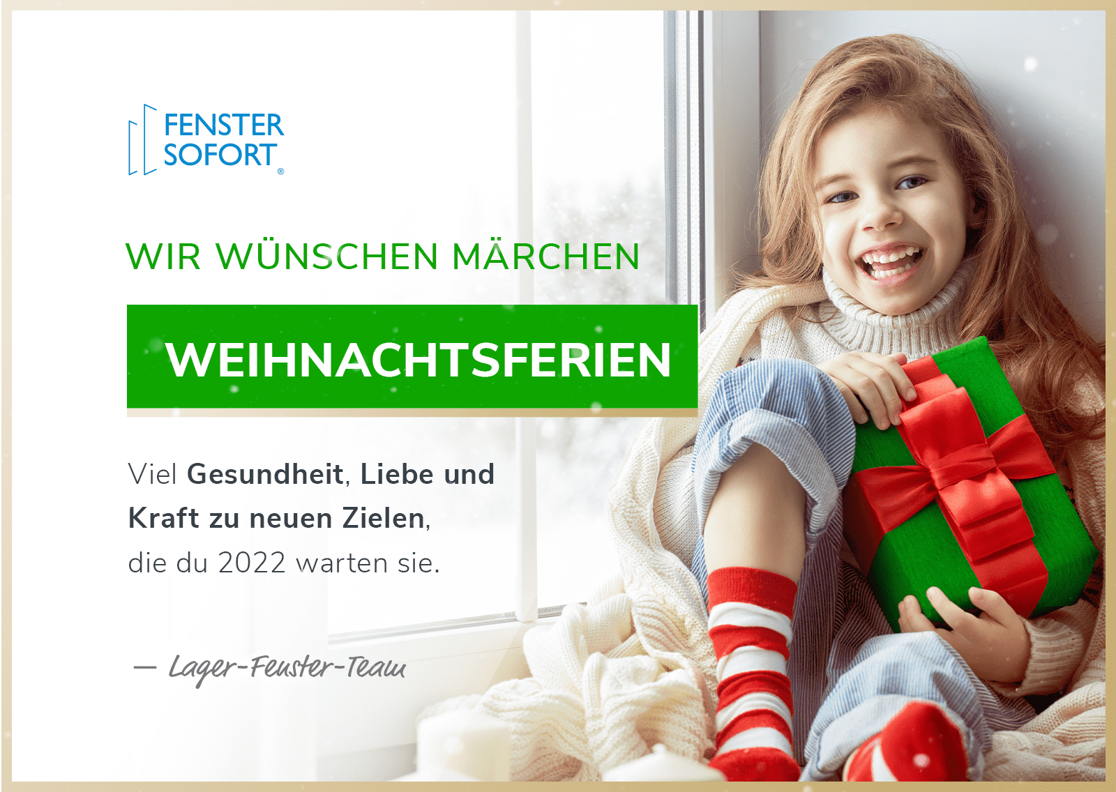 Wir wünschen Ihnen frohe Weihnachten