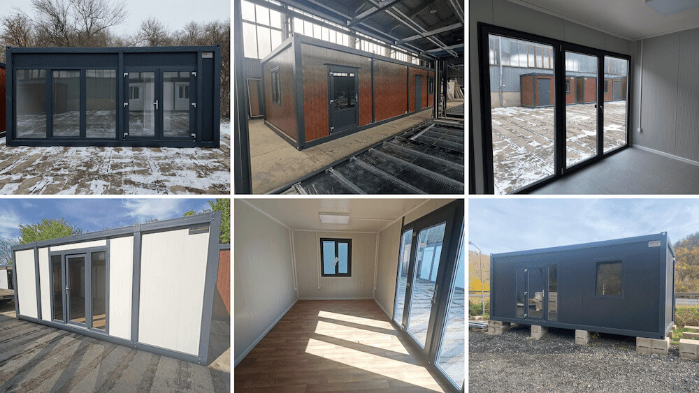 Fenster und Türen in Containerhäusern Fenster und Türen in Containerhäusern