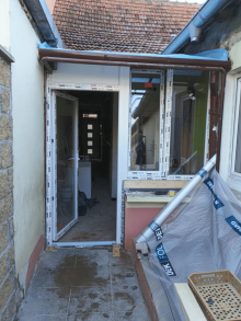 Einbau von Fenstern und Türen