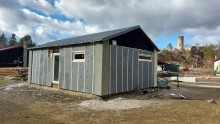 Da es sich um Cottages handelt, sind die Fenster mit Doppelverglasung ausgestattet