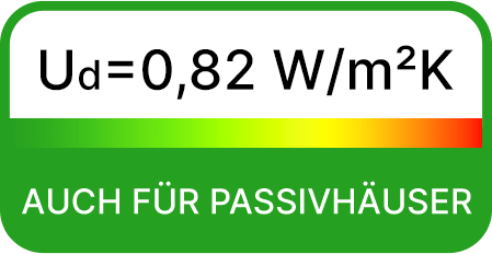 Wärmeübertragung – Rehau Synego MD Türsystem