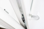 1-flügelige Kunststoffbalkontür REHAU Smartline+, links 950 x 2080