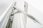 1-flügelige Kunststoffbalkontür REHAU Smartline+, links 950 x 2080