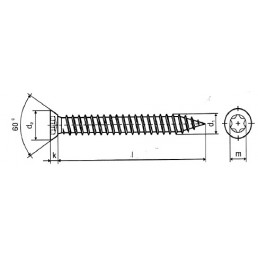 Fensterrahmenschraube 7,5 x 112mm